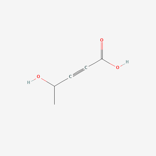 70404-01-2 4-hydroxypent-2-ynoic acid chemical structure