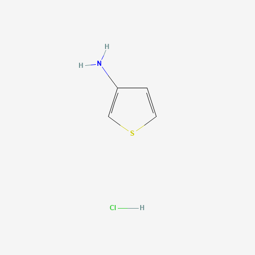 25475-76-7 thiophen-3-amine;hydrochloride chemical structure