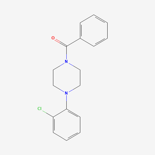 20386-34-9 [4-(2-chlorophenyl)piperazin-1-yl]-phenylmethanone chemical structure