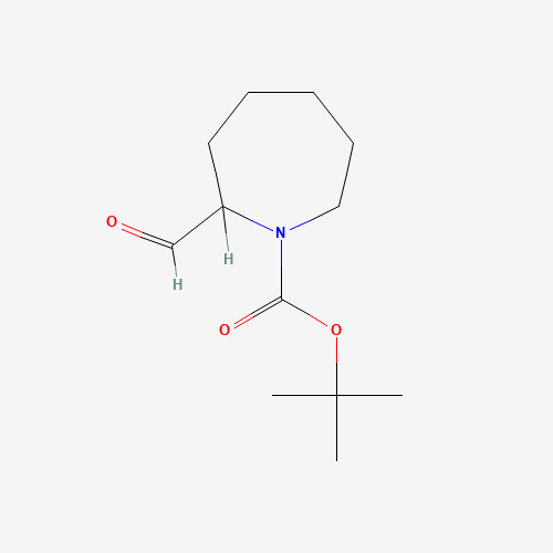 146337-41-9 tert-butyl 2-formylazepane-1-carboxylate chemical structure