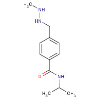 671-16-9 4-[(2-methylhydrazinyl)methyl]-N-propan-2-ylbenzamide chemical structure