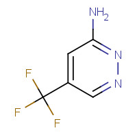1211591-88-6 5-(trifluoromethyl)pyridazin-3-amine chemical structure