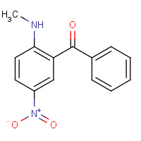 4958-56-9 [2-(methylamino)-5-nitrophenyl]-phenylmethanone chemical structure