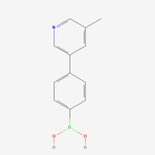 1224724-41-7 [4-(5-methylpyridin-3-yl)phenyl]boronic acid chemical structure