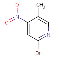 66092-62-4 2-bromo-5-methyl-4-nitropyridine chemical structure