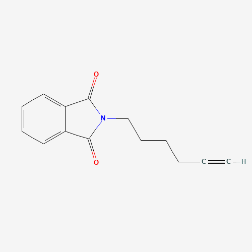 6097-08-1 2-hex-5-ynylisoindole-1,3-dione chemical structure