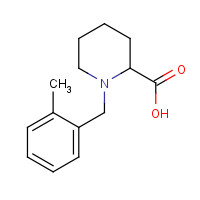 1039714-46-9 1-[(2-methylphenyl)methyl]piperidine-2-carboxylic acid chemical structure