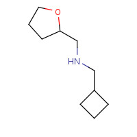 356539-88-3 1-cyclobutyl-N-(oxolan-2-ylmethyl)methanamine chemical structure