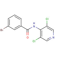1415041-91-6 3-bromo-N-(3,5-dichloropyridin-4-yl)benzamide chemical structure