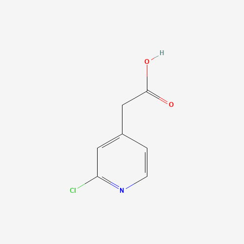 887580-55-4 2-(2-chloropyridin-4-yl)acetic acid chemical structure
