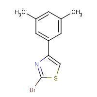 886367-88-0 2-bromo-4-(3,5-dimethylphenyl)-1,3-thiazole chemical structure