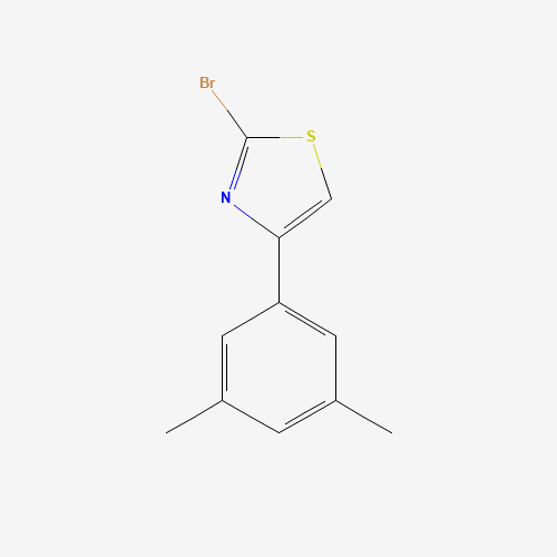 886367-88-0 2-bromo-4-(3,5-dimethylphenyl)-1,3-thiazole chemical structure