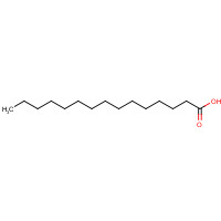 1002-84-2 pentadecanoic acid chemical structure