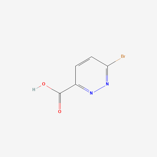 65202-51-9 6-bromopyridazine-3-carboxylic acid chemical structure