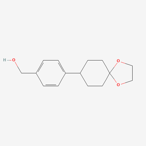 887578-21-4 [4-(1,4-dioxaspiro[4.5]decan-8-yl)phenyl]methanol chemical structure