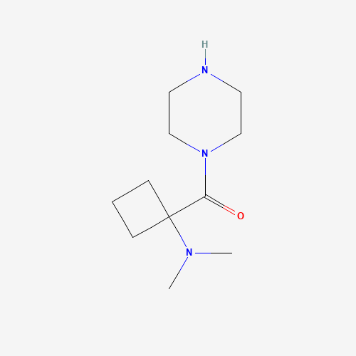1442474-68-1 [1-(dimethylamino)cyclobutyl]-piperazin-1-ylmethanone chemical structure