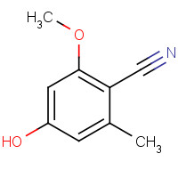 1374575-05-9 4-hydroxy-2-methoxy-6-methylbenzonitrile chemical structure