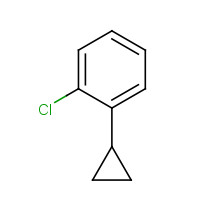 10292-67-8 1-chloro-2-cyclopropylbenzene chemical structure