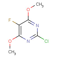 1192494-80-6 2-chloro-5-fluoro-4,6-dimethoxypyrimidine chemical structure