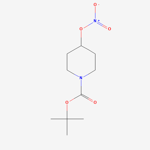 1178531-59-3 tert-butyl 4-nitrooxypiperidine-1-carboxylate chemical structure