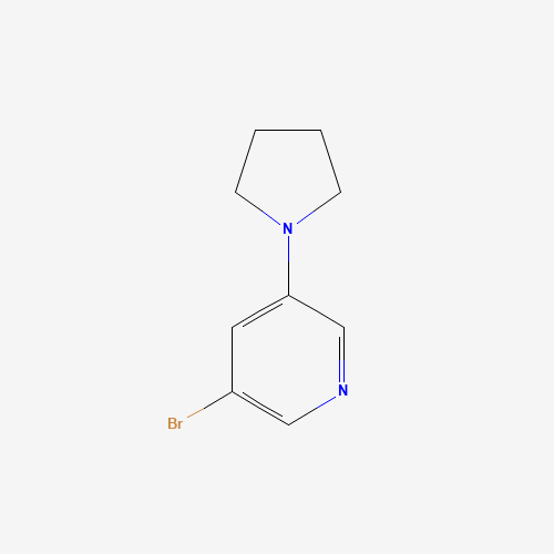 944718-19-8 3-bromo-5-pyrrolidin-1-ylpyridine chemical structure