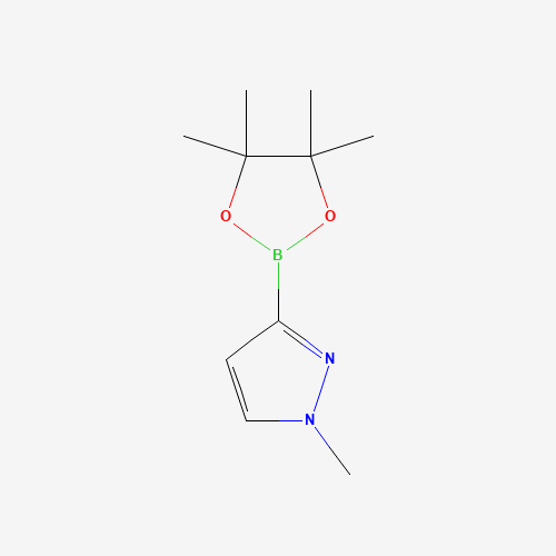 1020174-04-2 1-methyl-3-(4,4,5,5-tetramethyl-1,3,2-dioxaborolan-2-yl)pyrazole chemical structure