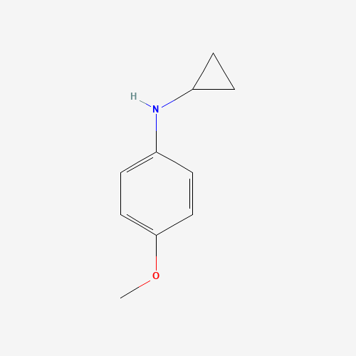 263244-95-7 N-cyclopropyl-4-methoxyaniline chemical structure