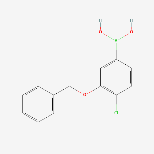 1007170-24-2 (4-chloro-3-phenylmethoxyphenyl)boronic acid chemical structure