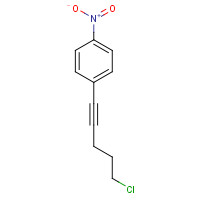 1330780-34-1 1-(5-chloropent-1-ynyl)-4-nitrobenzene chemical structure