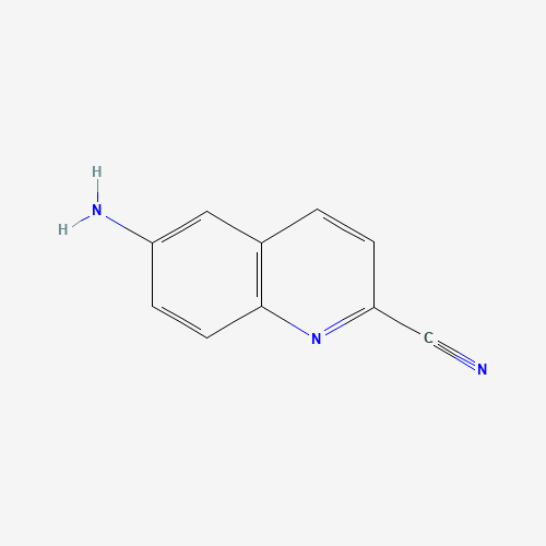 627531-51-5 6-aminoquinoline-2-carbonitrile chemical structure