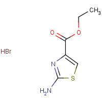 127942-30-7 ethyl 2-amino-1,3-thiazole-4-carboxylate;hydrobromide chemical structure