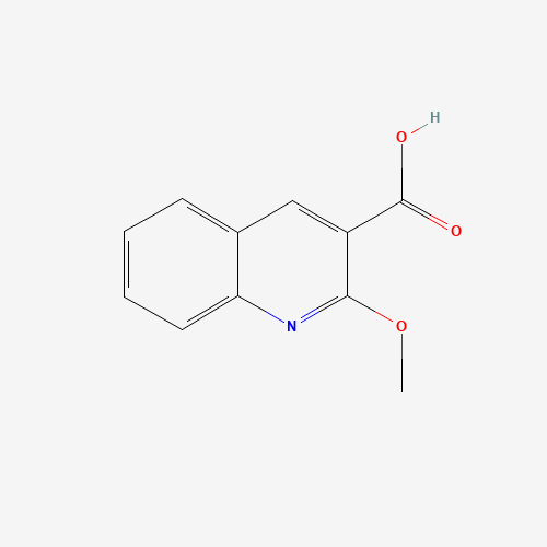 70659-29-9 2-methoxyquinoline-3-carboxylic acid chemical structure