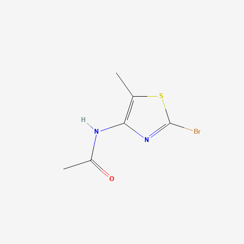 70346-23-5 N-(2-bromo-5-methyl-1,3-thiazol-4-yl)acetamide chemical structure