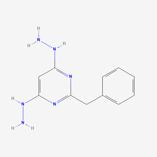 21587-27-9 (2-benzyl-6-hydrazinylpyrimidin-4-yl)hydrazine chemical structure