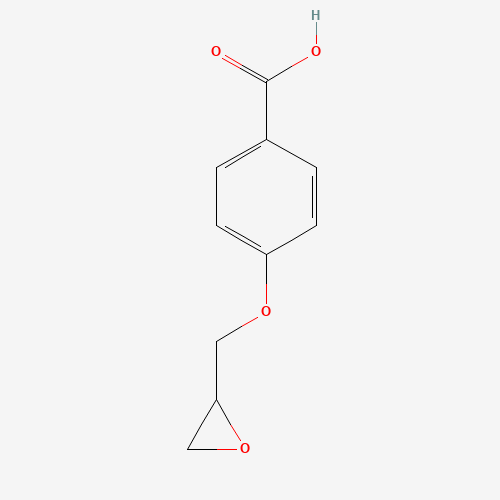 35217-95-9 4-(oxiran-2-ylmethoxy)benzoic acid chemical structure