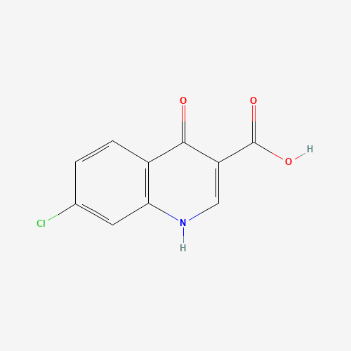 57278-46-3 7-chloro-4-oxo-1H-quinoline-3-carboxylic acid chemical structure