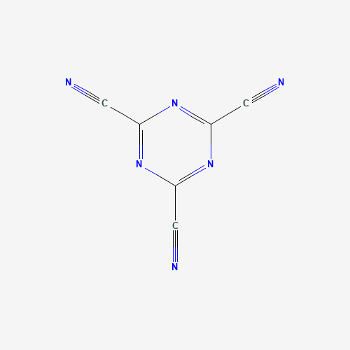 7615-57-8 1,3,5-triazine-2,4,6-tricarbonitrile chemical structure