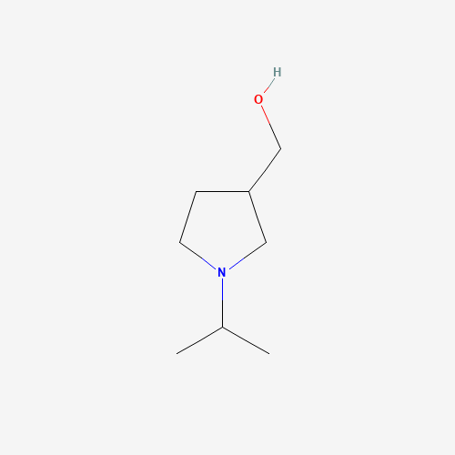 2148-53-0 (1-propan-2-ylpyrrolidin-3-yl)methanol chemical structure