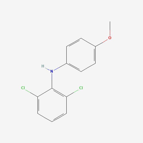30124-19-7 2,6-dichloro-N-(4-methoxyphenyl)aniline chemical structure
