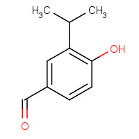 168899-39-6 4-hydroxy-3-propan-2-ylbenzaldehyde chemical structure