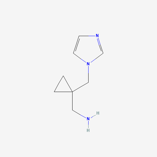 877204-21-2 [1-(imidazol-1-ylmethyl)cyclopropyl]methanamine chemical structure