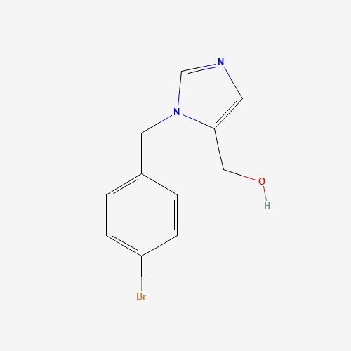 220364-22-7 [3-[(4-bromophenyl)methyl]imidazol-4-yl]methanol chemical structure