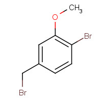 1148110-16-0 1-bromo-4-(bromomethyl)-2-methoxybenzene chemical structure