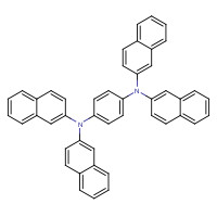 144763-44-0 1-N,1-N,4-N,4-N-tetranaphthalen-2-ylbenzene-1,4-diamine chemical structure