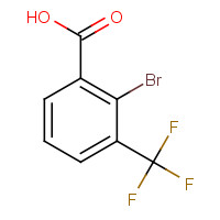 177420-63-2 2-bromo-3-(trifluoromethyl)benzoic acid chemical structure