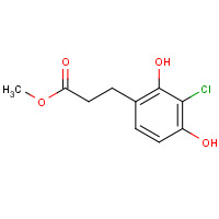 876746-33-7 methyl 3-(3-chloro-2,4-dihydroxyphenyl)propanoate chemical structure