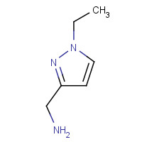 956758-70-6 (1-ethylpyrazol-3-yl)methanamine chemical structure