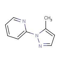 1207839-94-8 2-(5-methylpyrazol-1-yl)pyridine chemical structure