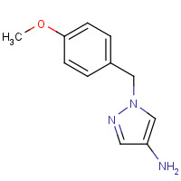 1152867-10-1 1-[(4-methoxyphenyl)methyl]pyrazol-4-amine chemical structure