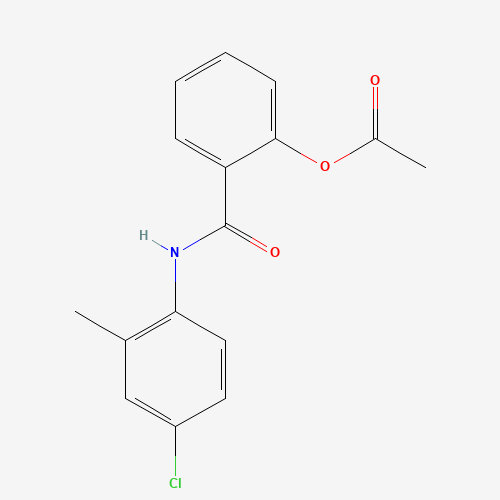 693288-95-8 [2-[(4-chloro-2-methylphenyl)carbamoyl]phenyl] acetate chemical structure